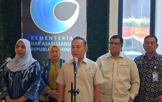 Pengukuhan Penggerak HAM di Gedung Pusat KemenHAM, Jakarta