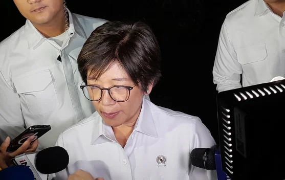 Wakil Kepala BGN Agustina Arumsari berbicara di Istana Negara