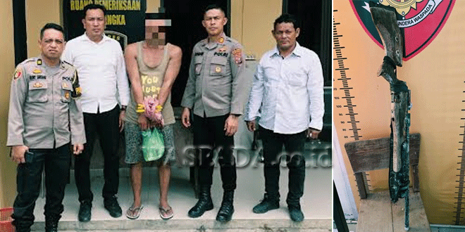 Tersangka DPO ditangkap tim Reskrim Polsek Dolok Masihul