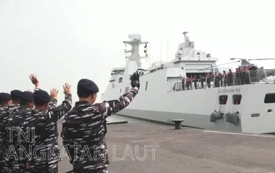 KRI I Gusti Ngurah Rai-332 berlayar menuju Vladivostok untuk latihan Orruda 2026