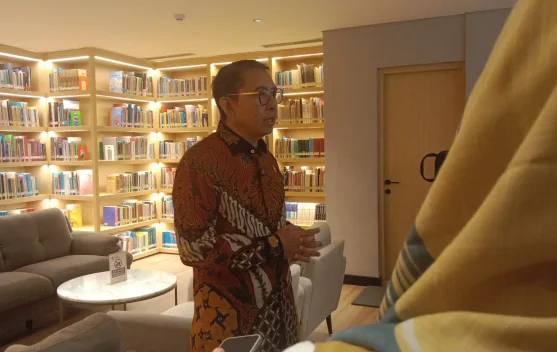 Peresmian Perpustakaan Ranggawarsita oleh Fadli Zon untuk himpun koleksi kebudayaan