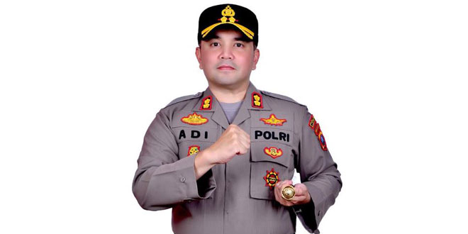 Kapolres AKBP Adi Nugroho menerima perwakilan warga di Doloksanggul