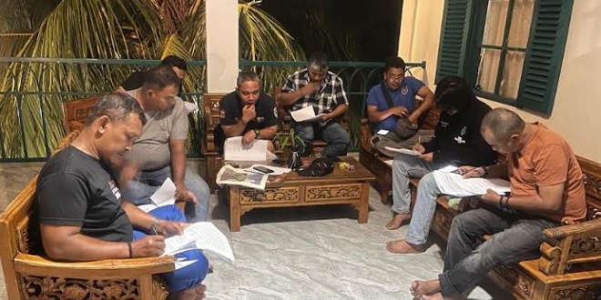 Peserta pelatihan PWI Kota Langsa di Bukit Lawang, Langkat, Sumut pada 24-26 Juli 2026