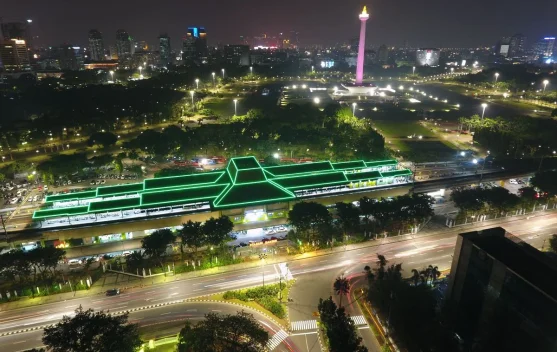 Rencana revitalisasi Stasiun Gambir menjadi Teras Monas dengan ruang publik dan fasilitas komersial