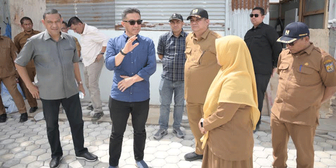 Komisi III DPRK Banda Aceh melakukan tinjauan rehabilitasi Banda Aceh Academy