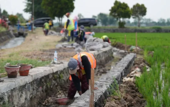 Peralatan dan personel penanggulangan bencana di Pantai Pancer Door Pacitan
