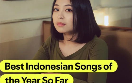 Ilustrasi playlist Spotify Editors' Picks berisi 50 lagu Indonesia terbaik paruh pertama 2026