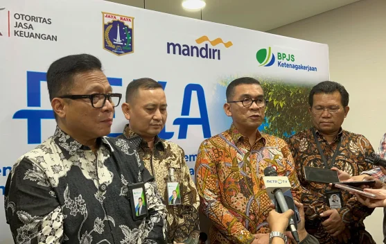 Pertemuan OJK dan BPJS Ketenagakerjaan untuk literasi keuangan ahli waris di Jakarta
