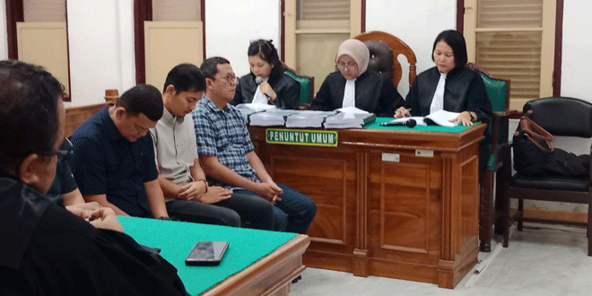 Sidang tuntutan kasus korupsi Medan Fashion Festival di Pengadilan Negeri Medan