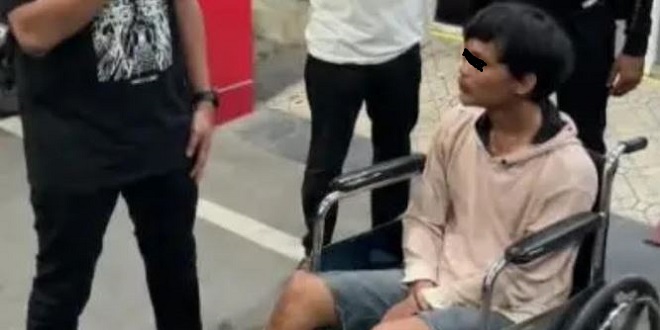 Polisi mengamankan pelaku pembongkaran rumah untuk proses penyidikan
