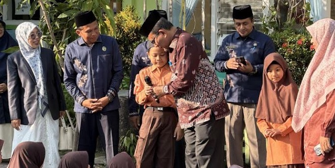Siswa mengikuti kegiatan Matamuda Tahun Pelajaran 2026/2027 di Aceh