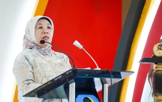 Ilustrasi emas batangan dan perhiasan untuk industri perhiasan nasional
