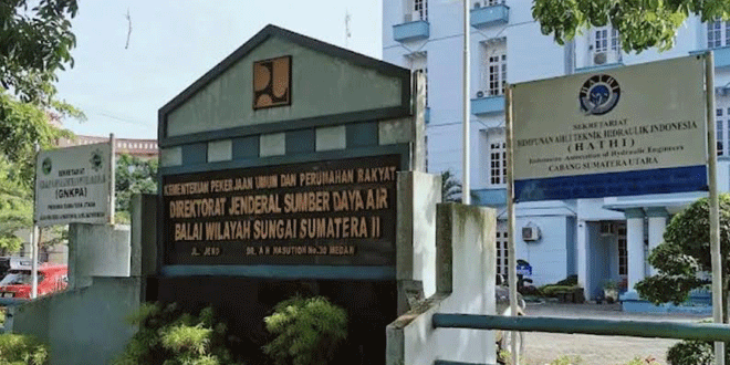 Ilustrasi perbaikan irigasi P3-TGAI di Mandailing Natal
