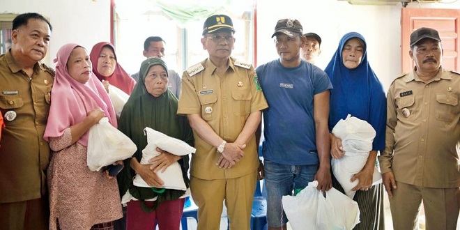Rumah rusak akibat angin puting beliung di Pematang Bandar, Simalungun