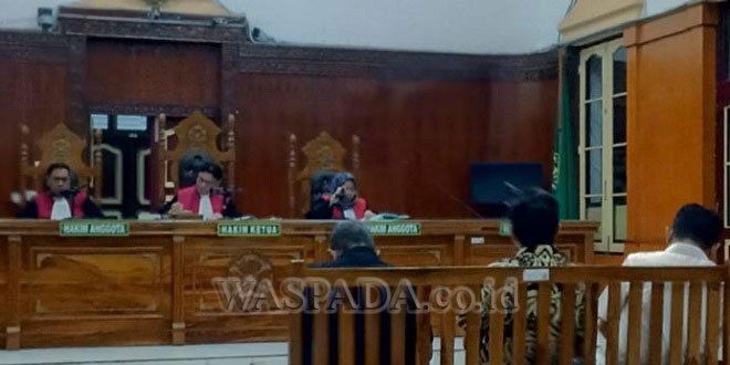 Sidang vonis tiga terdakwa kasus korupsi kapal tunda di Pengadilan Negeri Medan
