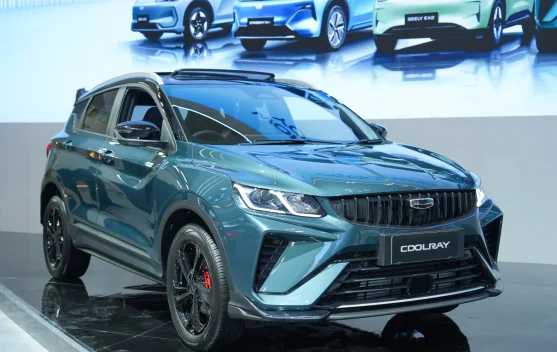 Geely Coolray dipajang di booth GIIAS 2026 ICE BSD