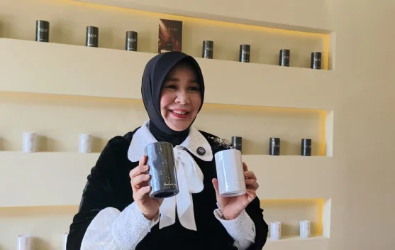 Wali Kota Illiza kunjungi UMKM KIMI Parfum di Lampineung Banda Aceh