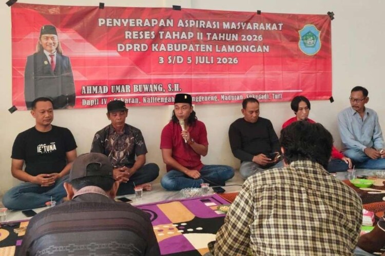 Warga dan kondisi dampak banjir di kawasan Bengawan Jero saat reses DPRD