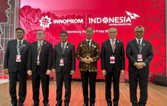 Paviliun Indonesia di INNOPROM 2026 menampilkan produk manufaktur dan peluang investasi
