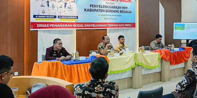 Gedung Mal Pelayanan Publik Sergai Komplek Replika Istana Sultan Serdang