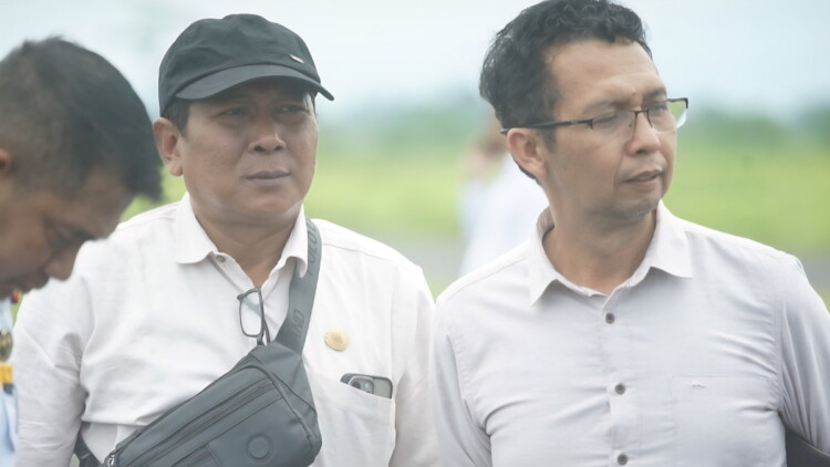 Kawasan depan Stasiun Jember dan Jalan Wijaya Kusuma yang tengah dikembangkan