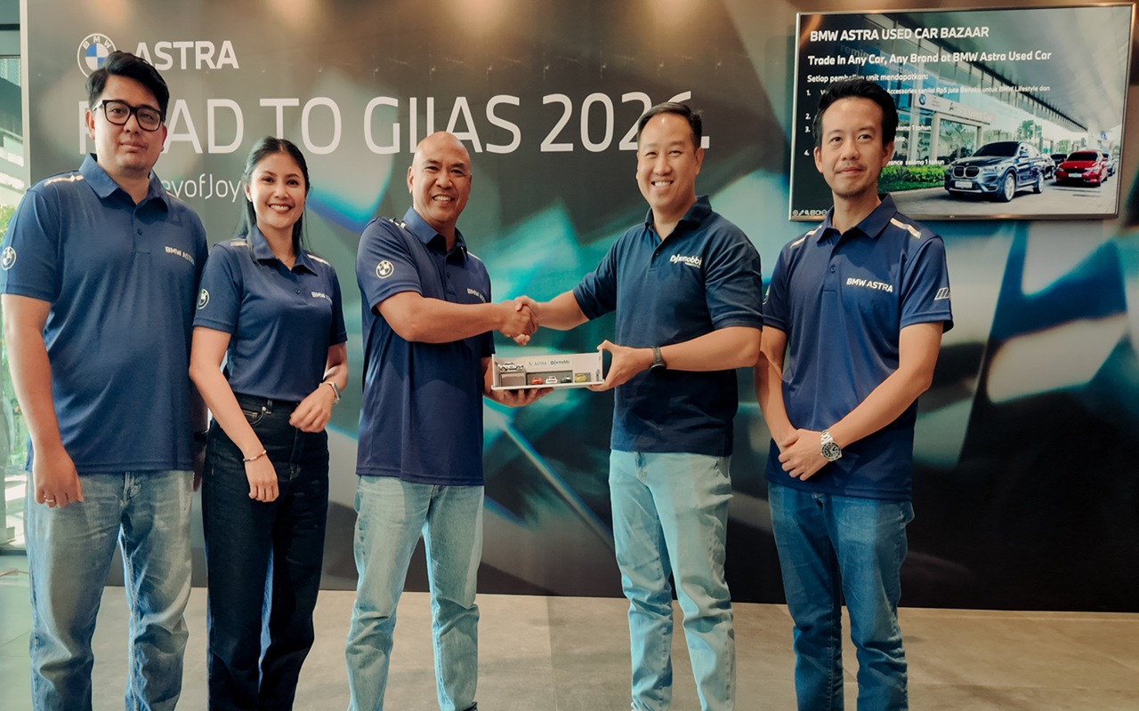 Shuttle gratis BMW Astra menuju area pameran GIIAS 2026