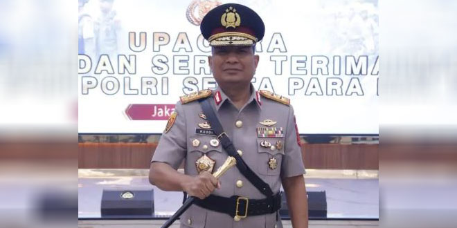 Irjen Pol. Ruddi Setiawan dilantik sebagai Kapolda Aceh di Mabes Polri