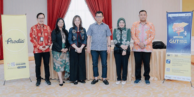 Seminar Prodia tentang gut health testing di Hotel Adimulia Medan