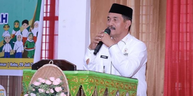 Wakil Bupati Aceh Besar membuka Sosialisasi UKS/M/D 2026 di Gedung Dekranasda Aceh Besar