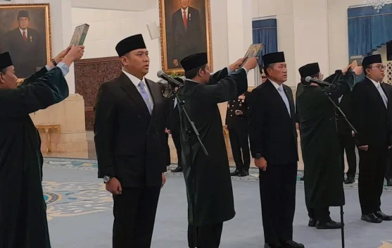 Sudaryono dilantik sebagai Kepala Badan Gizi Nasional di Istana Negara