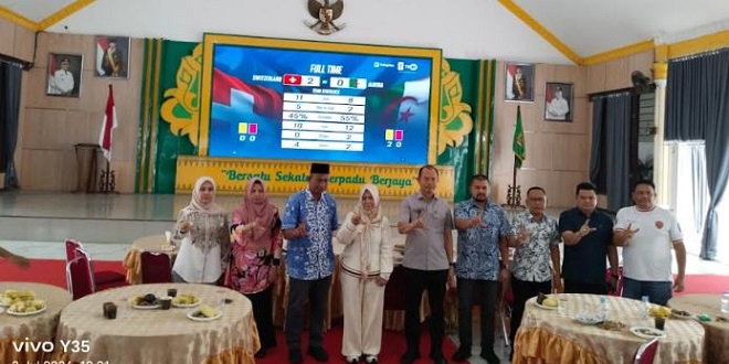 Wakil Bupati Langkat Tiorita Br Surbakti tampak haru di Aula Jentera Malay
