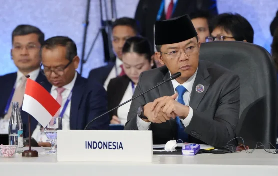 Menlu Sugiono berbicara pada Pertemuan Menteri Luar Negeri APT di Manila