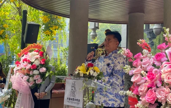 Peresmian Cetiya Tian Shi Hua Guan Di Jing Se di Pantai Indah Kapuk oleh Menko Yusril
