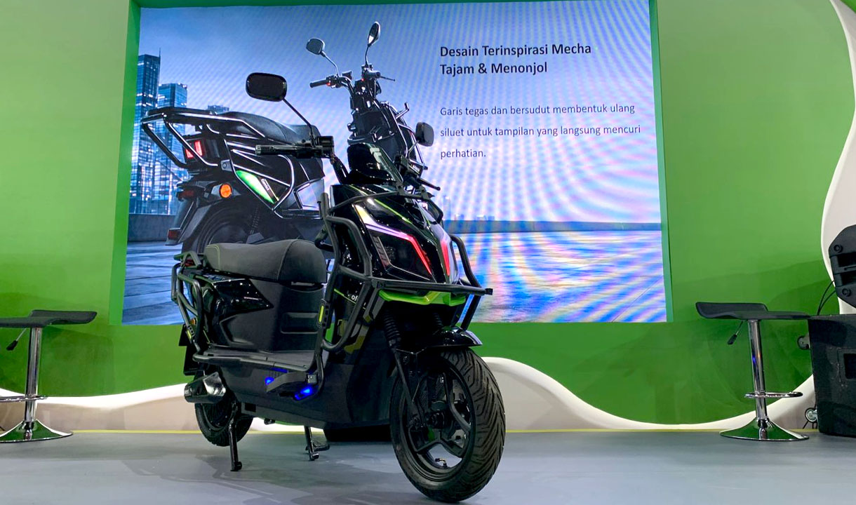 Ofero Carria 1 sepeda motor listrik operasional dengan bagasi 34 liter