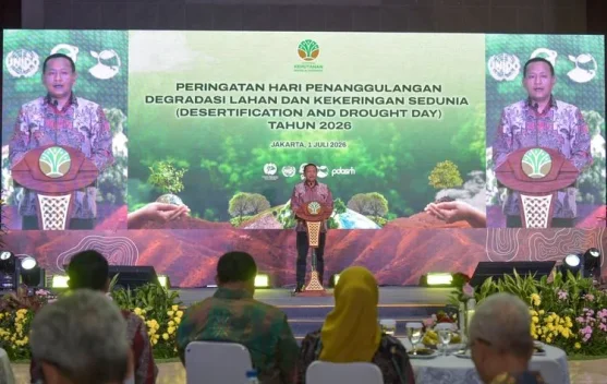 Wamenhut Rohmat Marzuki memberikan pernyataan tentang keanekaragaman hayati dan pelestarian