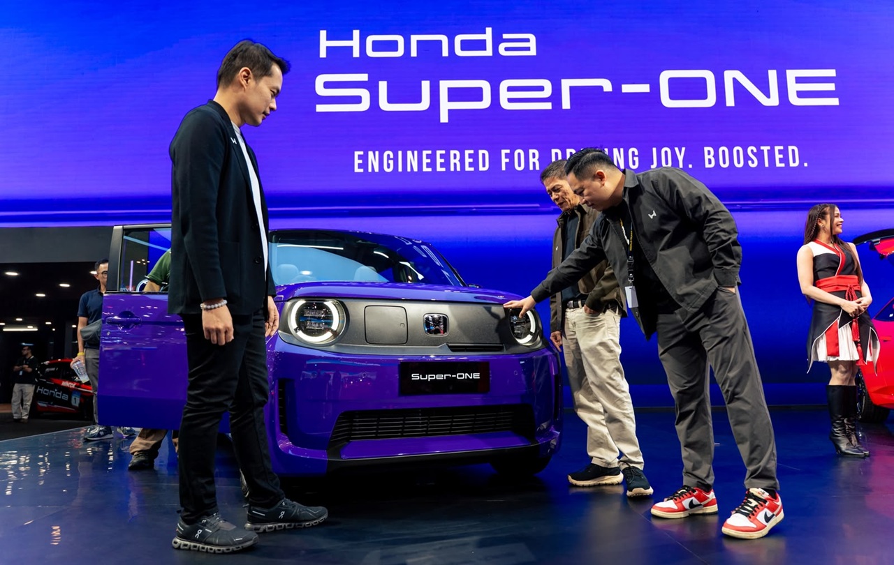 Honda SuperONE dan logo H baru di GIIAS 2026 sebagai simbol evolusi Honda