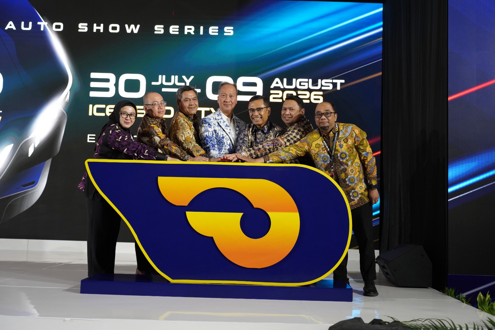 Menteri Perindustrian Agus Gumiwang membuka GIIAS 2026 di Jakarta