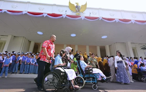 Siswa SLB berkunjung ke Istana Negara dalam program Istana untuk Anak Sekolah