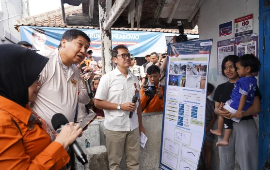 Ilustrasi bantuan perumahan BSPS dan konsep public housing