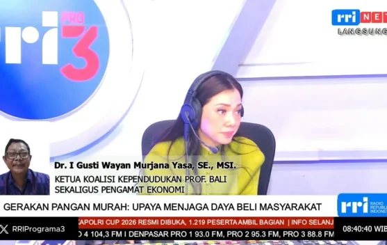 Ilustrasi pasar dan distribusi pangan lokal