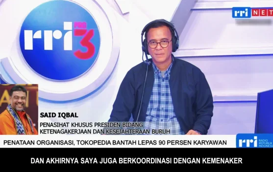 Said Iqbal memberikan klarifikasi terkait isu PHK Tokopedia