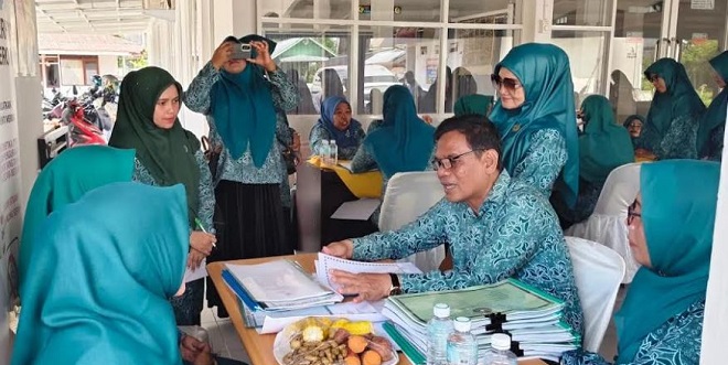 Penilaian Gammawar TP PKK di Gampong Leu Ue, Aceh Besar