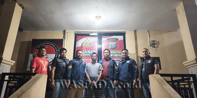 Ilustrasi penangkapan tahanan oleh Satresnarkoba Polres Labuhanbatu