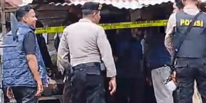 Rekonstruksi kasus pembunuhan di Lawe Sepilang, Aceh Tenggara