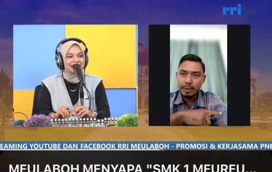 Kemasan teh jahe herbal buatan siswa SMKN 1 Meureubo dipajang sebagai produk unggulan