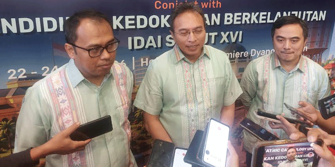 Konferensi PCU XIV IDAI Sumut tentang layanan penyakit jantung anak di Medan