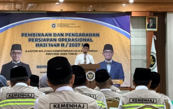 Wamenhaj Dahnil Anzar mengumumkan daftar jemaah haji 2027