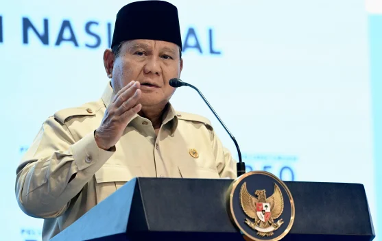 Presiden Prabowo meresmikan peluncuran B50 di Rest Area KM 57 Tol Jakarta-Cikampek