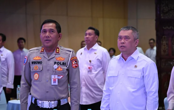 Pertemuan Kemenhub dan Korlantas membahas keselamatan transportasi dan Zero ODOL di Kantor Kemenhub Jakarta