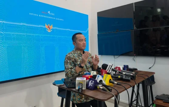 Menteri Pekerjaan Umum Dody Hanggodo saat menghadiri sidang kabinet